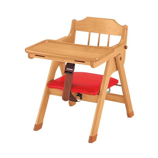 木製乳児用椅子DX　