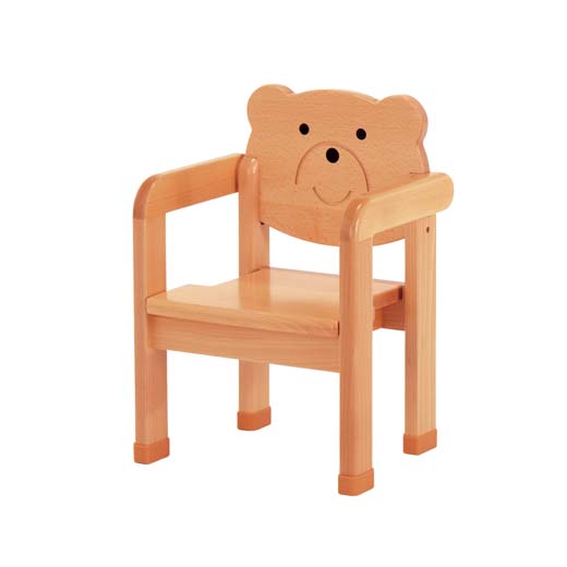 メロディーアップル スタッキングチェア くまちゃん