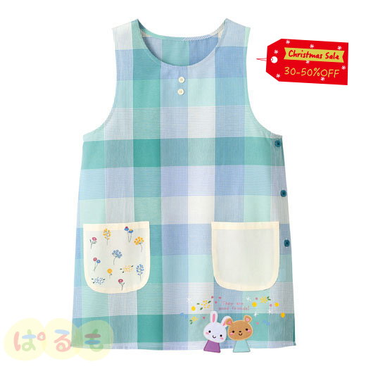 【セール】うさくまルンルンエプロン LL~3L