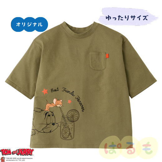 カフェTシャツ（トムとジェリー）