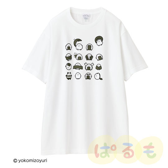 のりおにぎりTシャツ（なんでもいきもの）