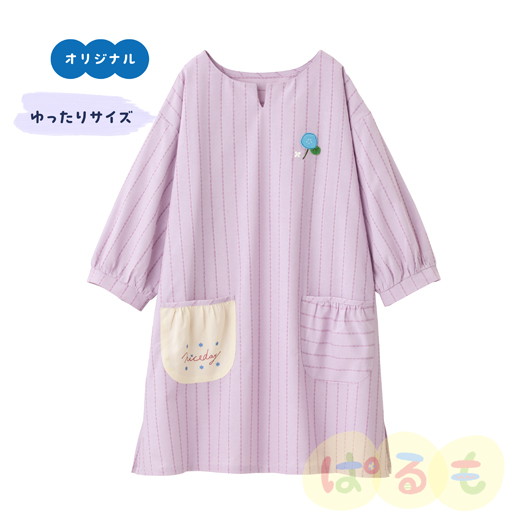 青い花チュニック（るんるん）