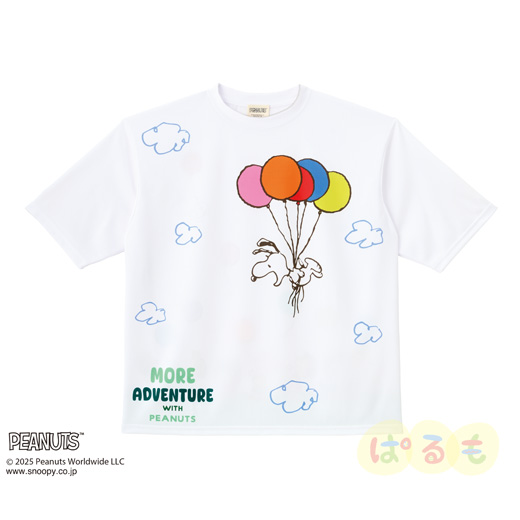 カラフル風船Tシャツ（スヌーピー）